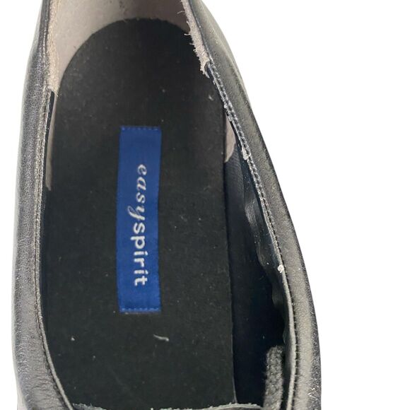 Easy Spirit‎ EsMotion Black Leather Oxford Comfort Womens Walking Shoe 11 SU - Picture 5 of 10